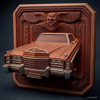 3D мадэль Cadillac Deville 1971 1976 (STL)